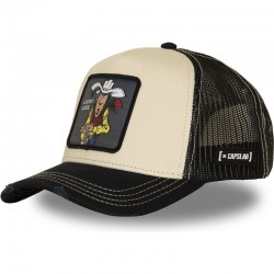Lucky Luke Beige Navy Trucker Capslab