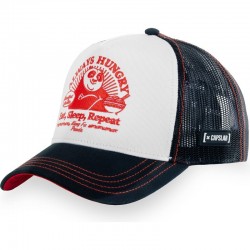 Always Hungry Black White Trucker Cap Capslab