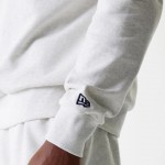LA Dodgers MLB Heritage Pastel Grey Oversized Crew Neck Sweater