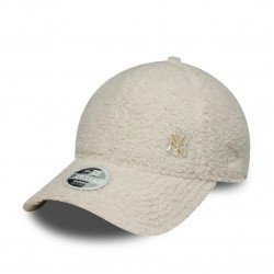   Γυναικείο Teddy New York Yankees MLB Borg Cream 9FORTY Adjustable Cap