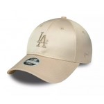 Γυναικείο LA Dodgers MLB Satin Rhinestone Cream 9FORTY Adjustable Cap Γυναικείο LA Dodgers MLB Satin Rhinestone Cream 9FORTY Adjustable Cap