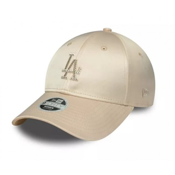 Γυναικείο LA Dodgers MLB Satin Rhinestone Cream 9FORTY Adjustable Cap Γυναικείο LA Dodgers MLB Satin Rhinestone Cream 9FORTY Adjustable Cap