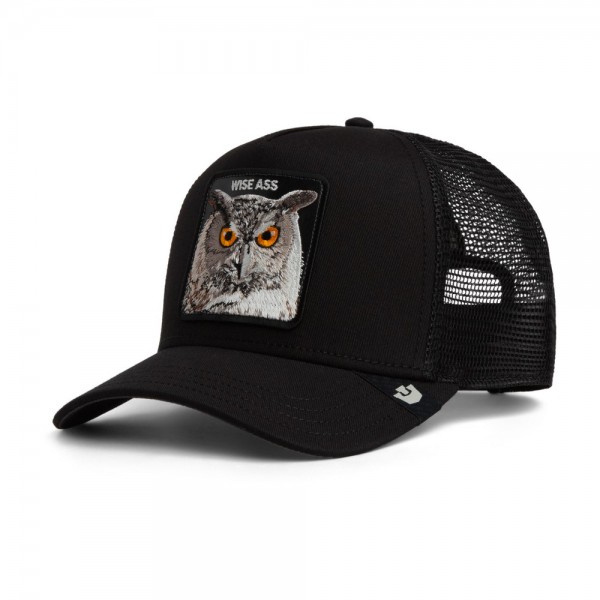 Wise Ass Trucker Owl Black Goorin Bros