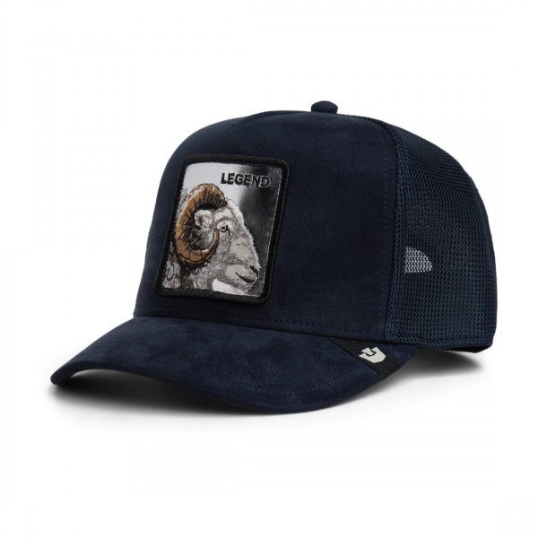 Silver GOAT Blue Goorin Bros
