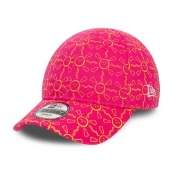 Παιδικό New Era Toddler All Over Print Sun Pink 9FORTY Adjustable Cap