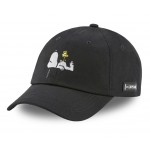 Peanuts Black Cap Capslab