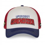 Uforobot Grendizer White Blue Trucker Capslab Uforobot Grendizer White Blue Trucker Capslab