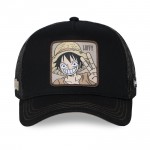 Luffy Black Brown Trucker Capslab