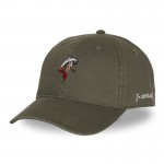 Lucky Luke Head Olive Dad Cap Capslab