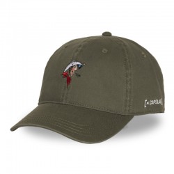 Lucky Luke Head Olive Dad Cap Capslab