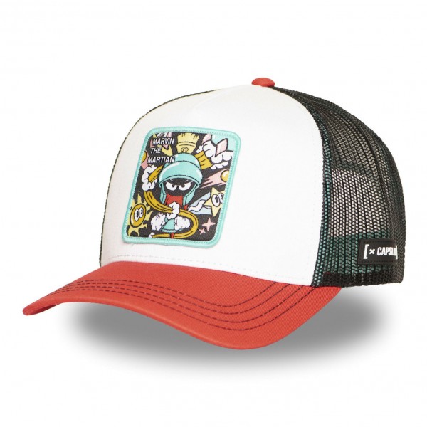 Marvin the Martian Red Trucker Cap Capslab