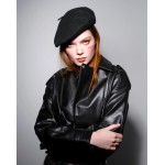 Modelaine Beret Black Kangol Modelaine Beret Black Kangol