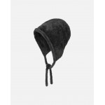 Faux Fur Knit Bonnet Black Kangol Faux Fur Knit Bonnet Black Kangol