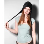 Faux Fur Knit Bonnet Black Kangol Faux Fur Knit Bonnet Black Kangol