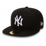 New York Yankees Essential Black 59FIFTY Cap New York Yankees Essential Black 59FIFTY Cap