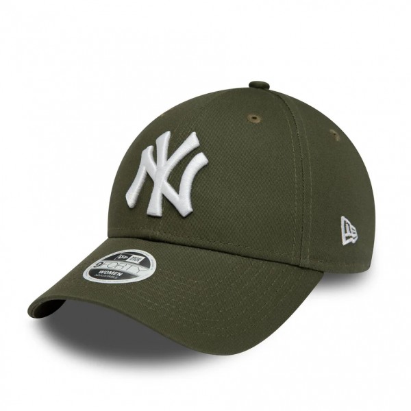 Γυναικείο New York Yankees Womens League Essential Green 9FORTY Adjustable Cap