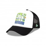 Netflix Sakamoto Days Black 9FORTY A-Frame Trucker Adjustable Cap Netflix Sakamoto Days Black 9FORTY A-Frame Trucker Adjustable Cap