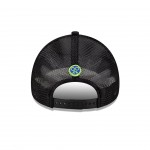 Netflix Sakamoto Days Black 9FORTY A-Frame Trucker Adjustable Cap Netflix Sakamoto Days Black 9FORTY A-Frame Trucker Adjustable Cap