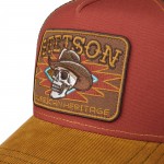 Cowboy Skull Stetson Trucker Cap