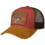 Cowboy Skull Stetson Trucker Cap