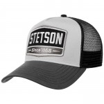 Gasoline Grey & Black Trucker Cap Stetson