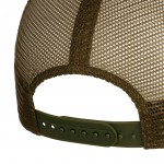 Gasoline Green Beige Trucker Cap Stetson