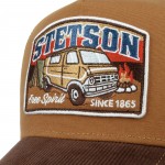 Camper Brown Trucker Cap Stetson