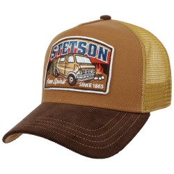 Camper Brown Trucker Cap Stetson