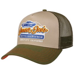 Greaser Joes Green-Beige Trucker Cap FWS