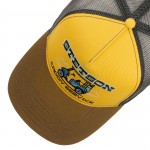 Golf Caddy Service Brown-Yellow Trucker Cap Stetson