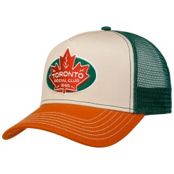Toronto Social Club Orange-Sand Trucker Cap JJ Hats