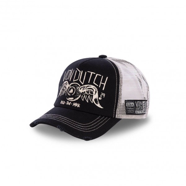 Flying Eye Trucker Black White Von Dutch Flying Eye Trucker Black White Von Dutch