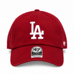 Los Angeles Dodgers MLB Razor Red ’47 CLEAN UP Adjustable Cap