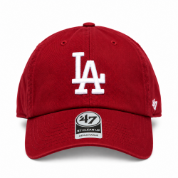 Los Angeles Dodgers MLB Razor Red ’47 CLEAN UP Adjustable Cap