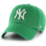 MLB New York Yankees ’47 CLEAN UP Kelly Green Adjustable Hat MLB New York Yankees ’47 CLEAN UP Kelly Green Adjustable Hat