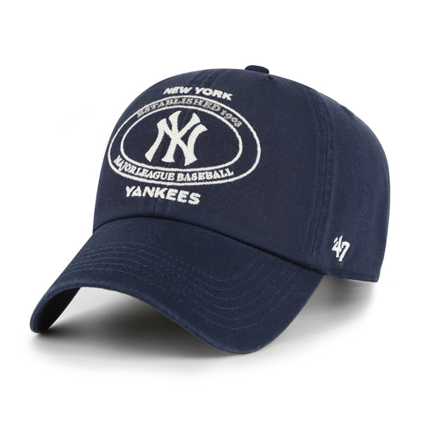 MLB New York Yankees Circle Tone ’47 CLEAN UP Navy Adjustable Hat MLB New York Yankees Circle Tone ’47 CLEAN UP Navy Adjustable Hat