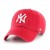 MLB Yankees ’47 CLEAN UP Red Adjustable Hat