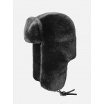 Kangol Faux Fur Trapper Black Kangol Faux Fur Trapper Black