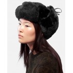 Kangol Faux Fur Trapper Black Kangol Faux Fur Trapper Black