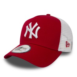 New York Yankees Clean A Frame Scarlet Trucker 11588488