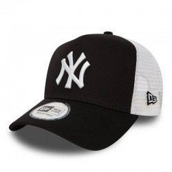 New York Yankees Clean A Frame Black Trucker 11588491